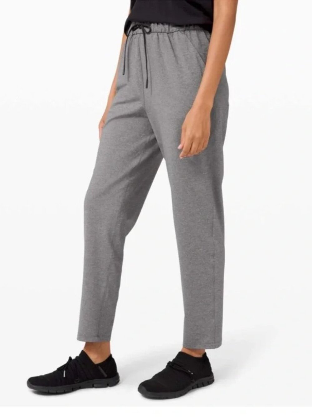 Lululemon On The Fly Jogging Pants 28" Inseam Grey Womens 10